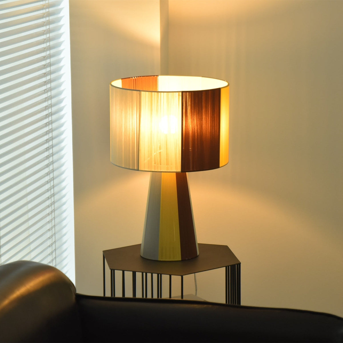 Prisma Fabric Table Lamp - view 2