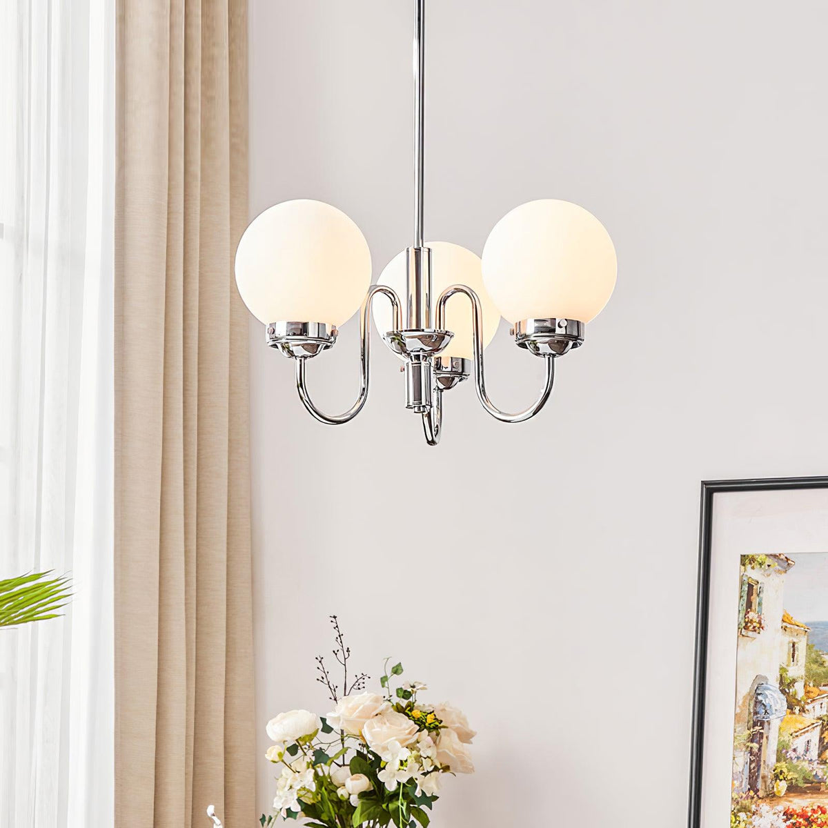 Progress Lighting Carisa Chandelier - view 8