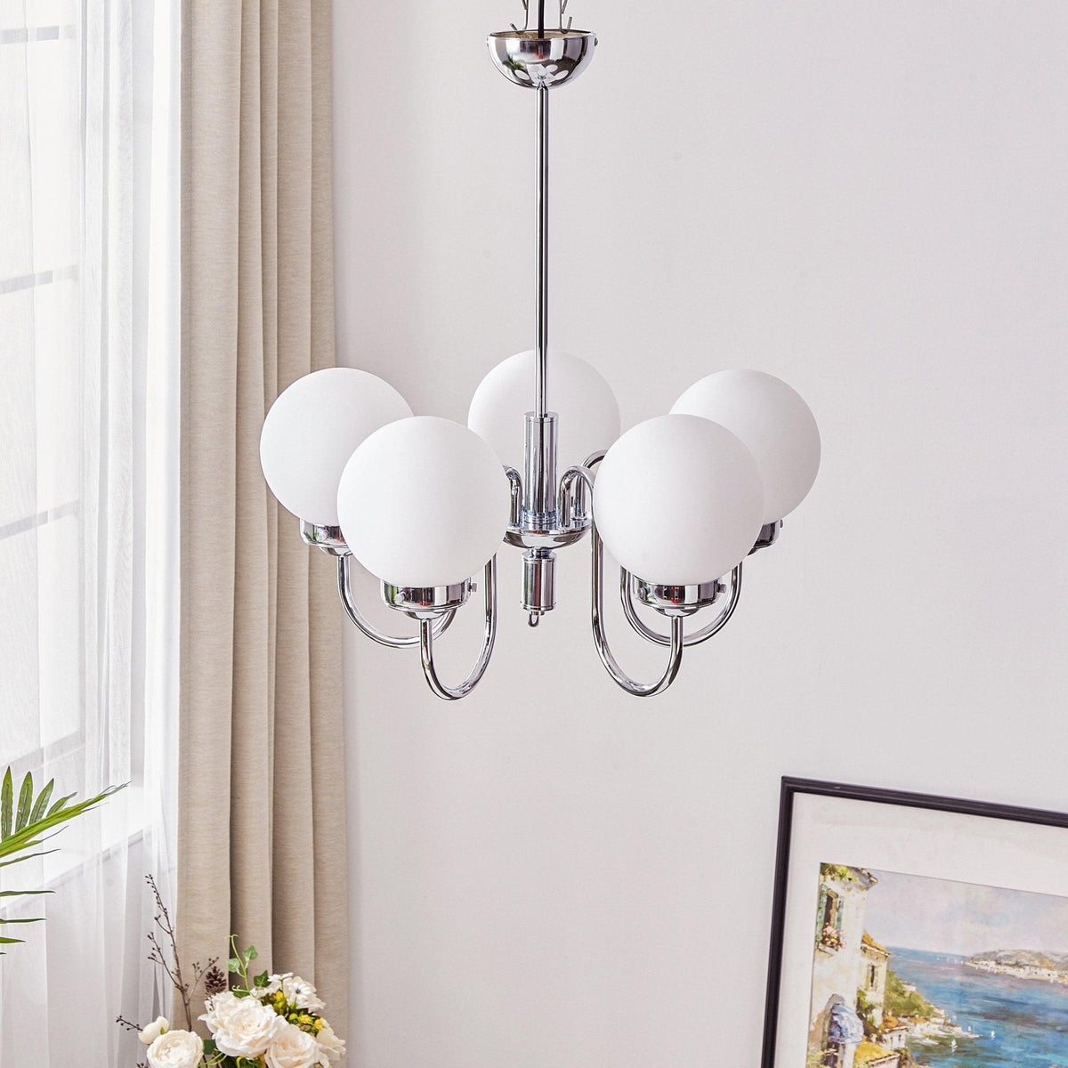 Progress Lighting Carisa Chandelier - view 9