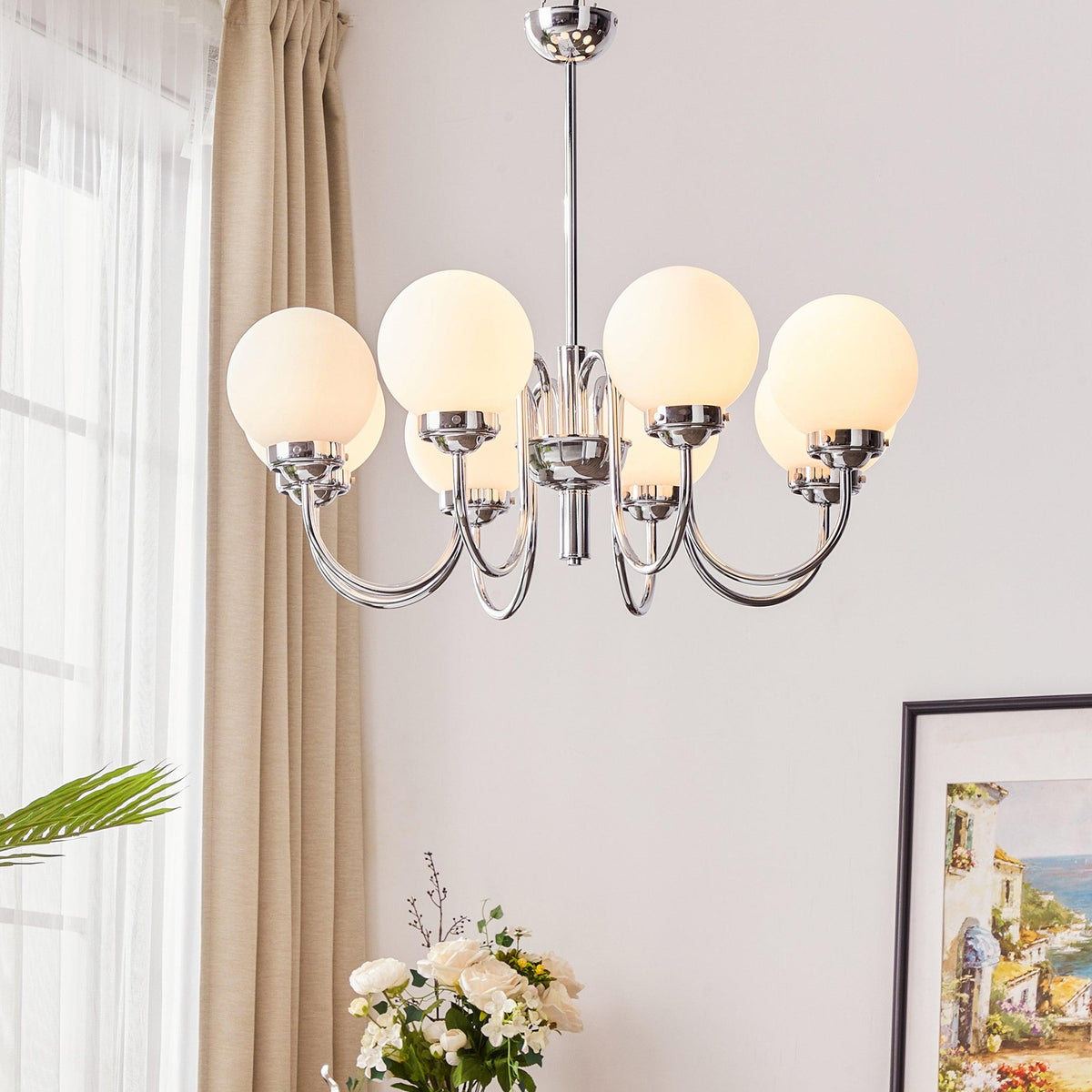 Progress Lighting Carisa Chandelier - view 2