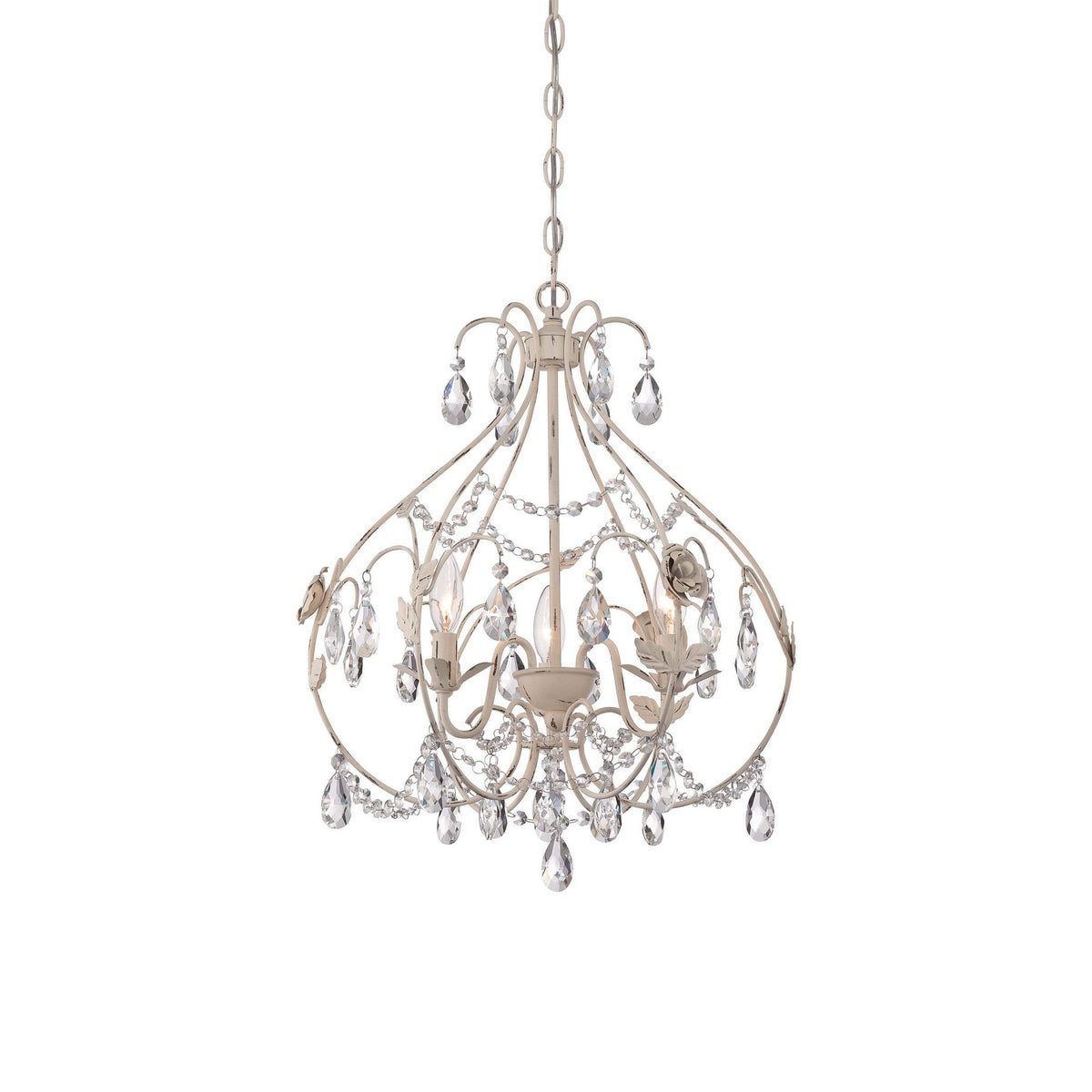 Provencal Blanc Chandelier