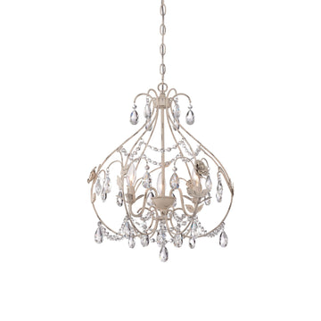 Provencal Blanc Chandelier
