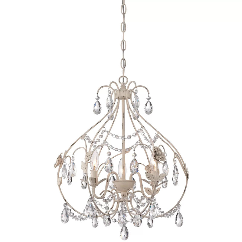 Provencal Blanc Chandelier - view 6