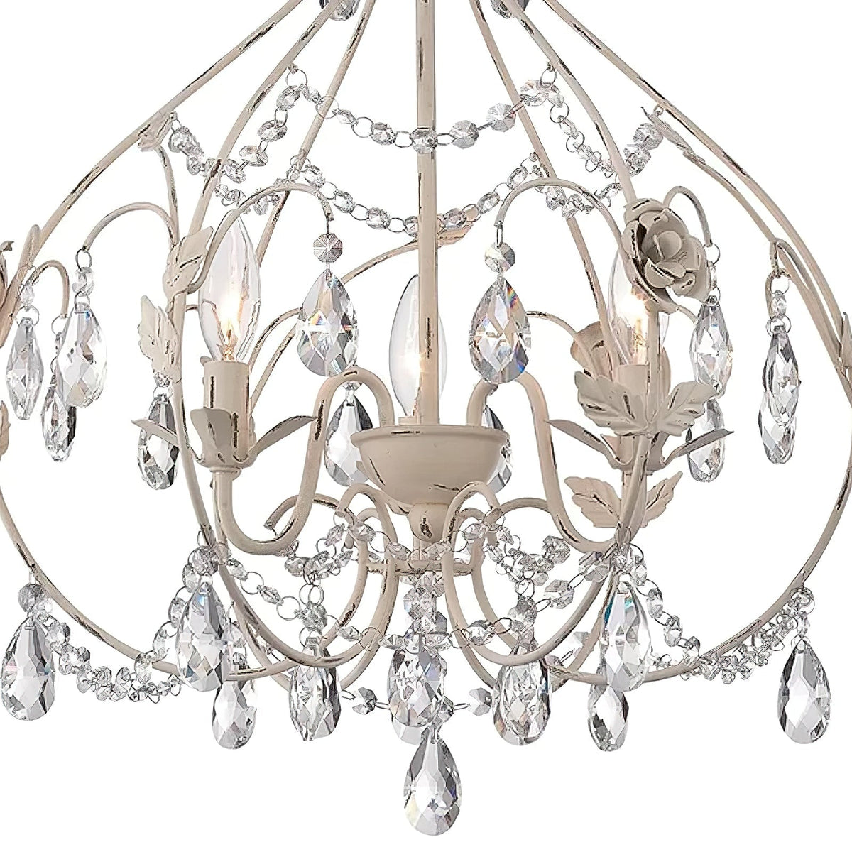 Provencal Blanc Chandelier - view 8