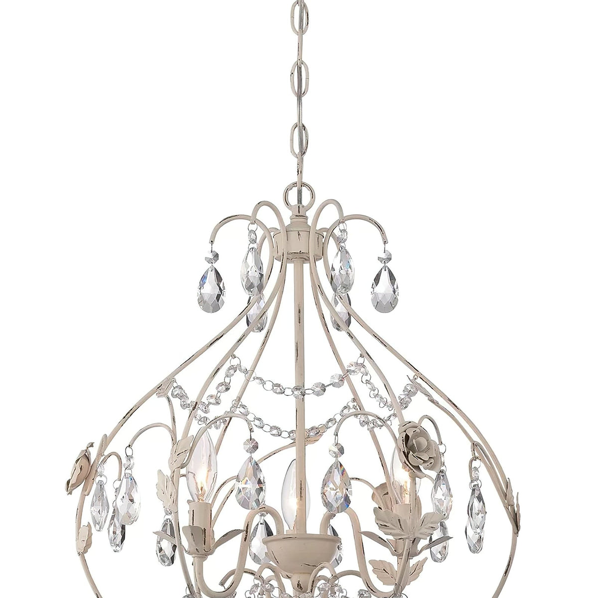 Provencal Blanc Chandelier - view 7