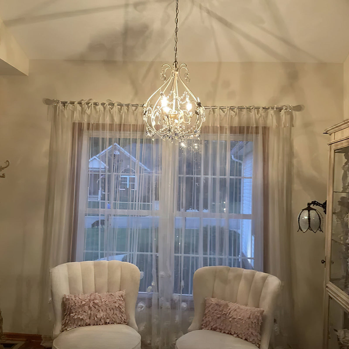 Provencal Blanc Chandelier - view 4