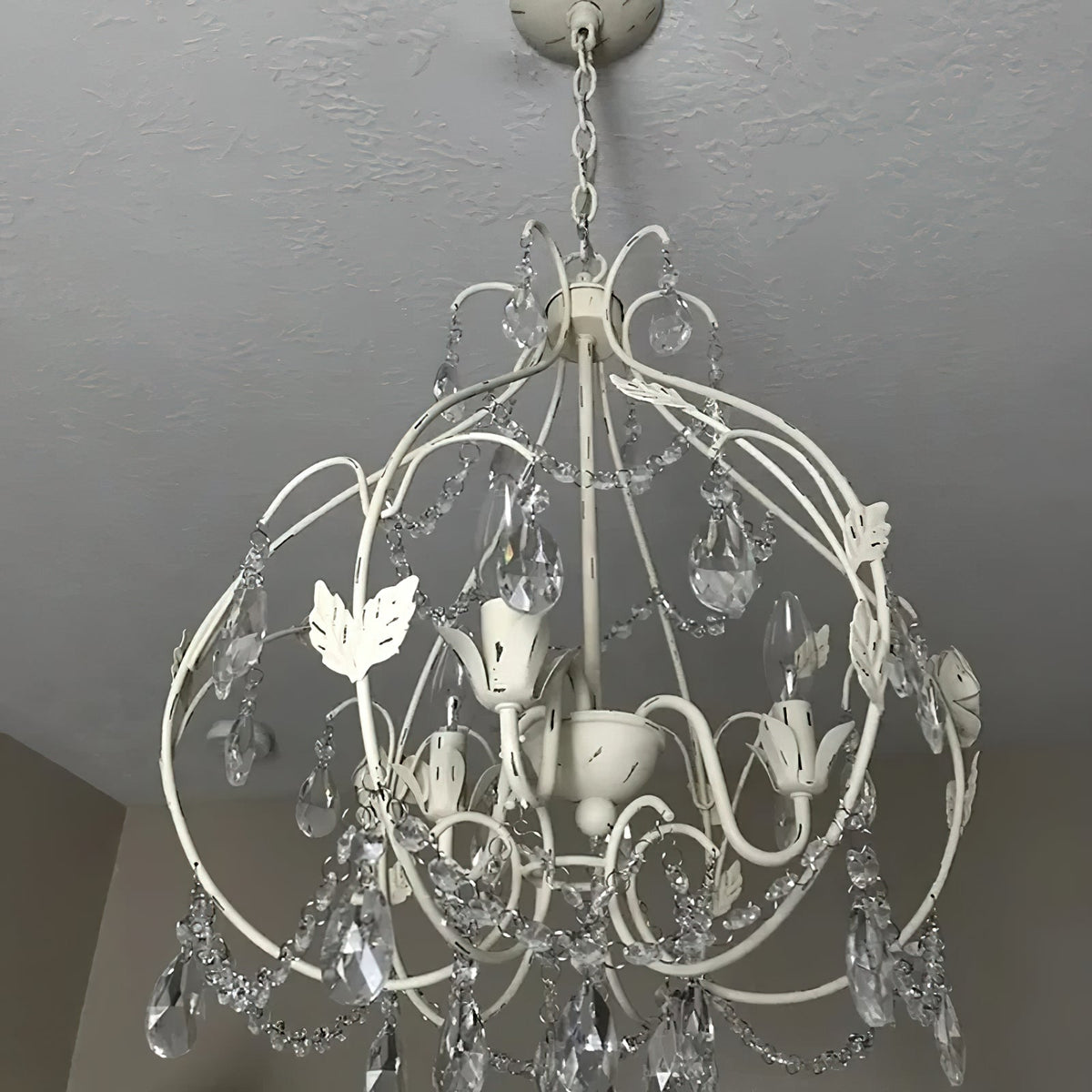 Provencal Blanc Chandelier - view 5
