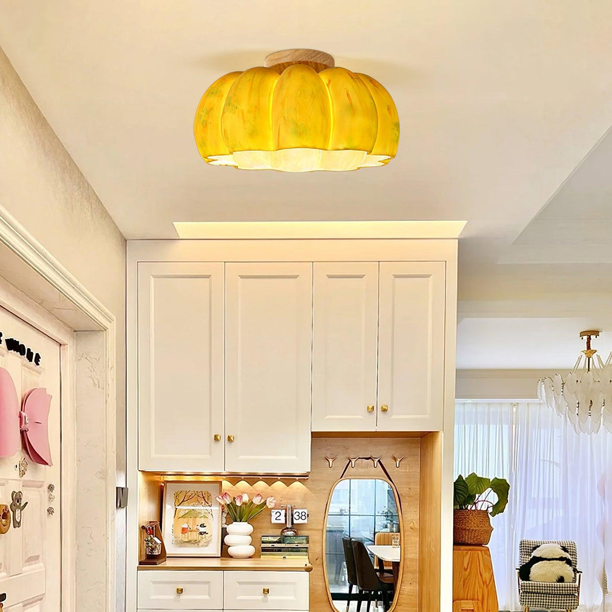 Pumpkin Ceiling Light - view 3