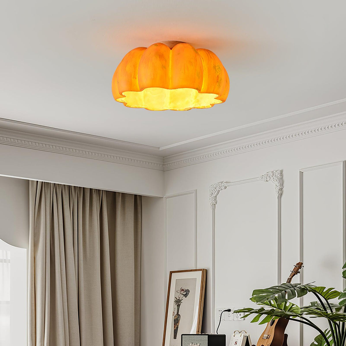 Pumpkin Ceiling Light - view 5