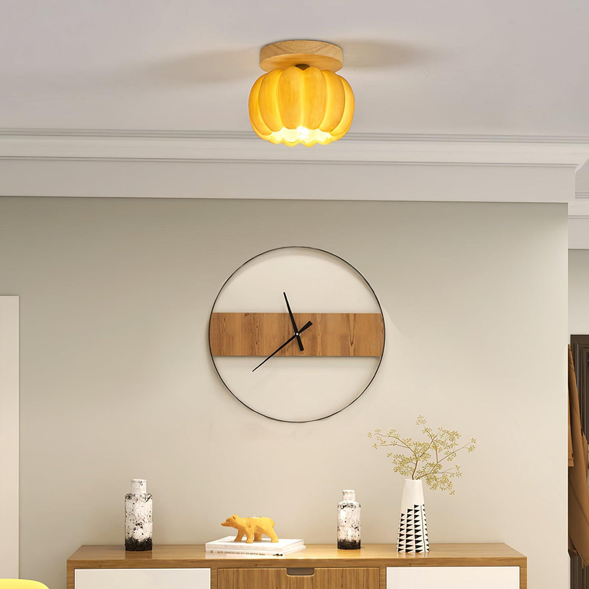 Pumpkin Ceiling Light - view 7