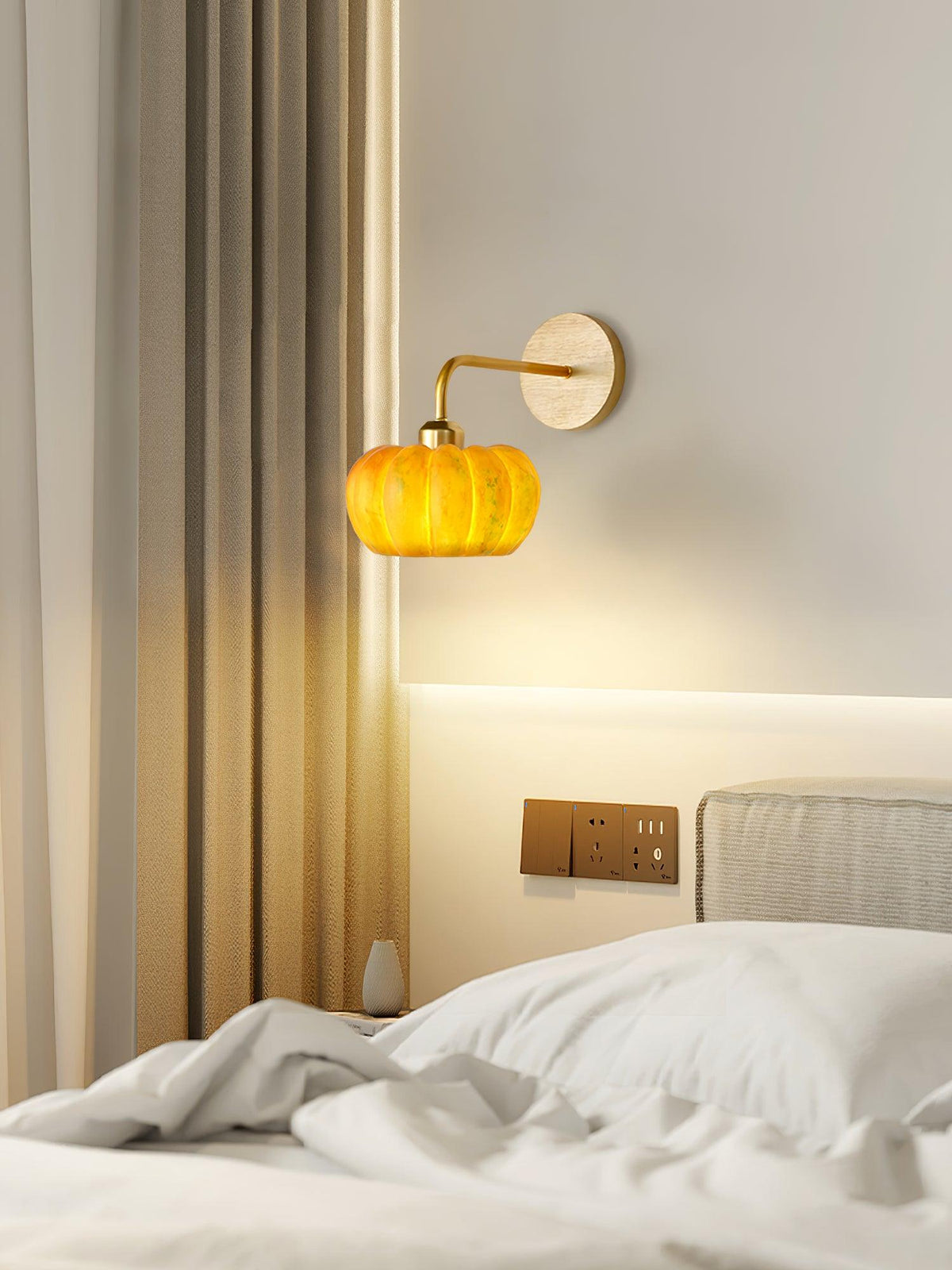 Pumpkin Wall Light - view 6