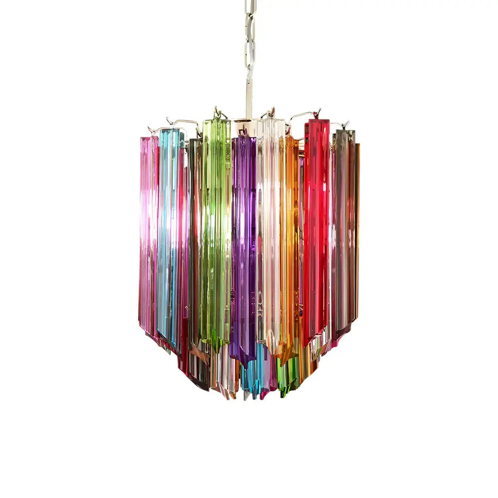 Quadriedri Murano Prisms Multicolored Chandelier - view 19