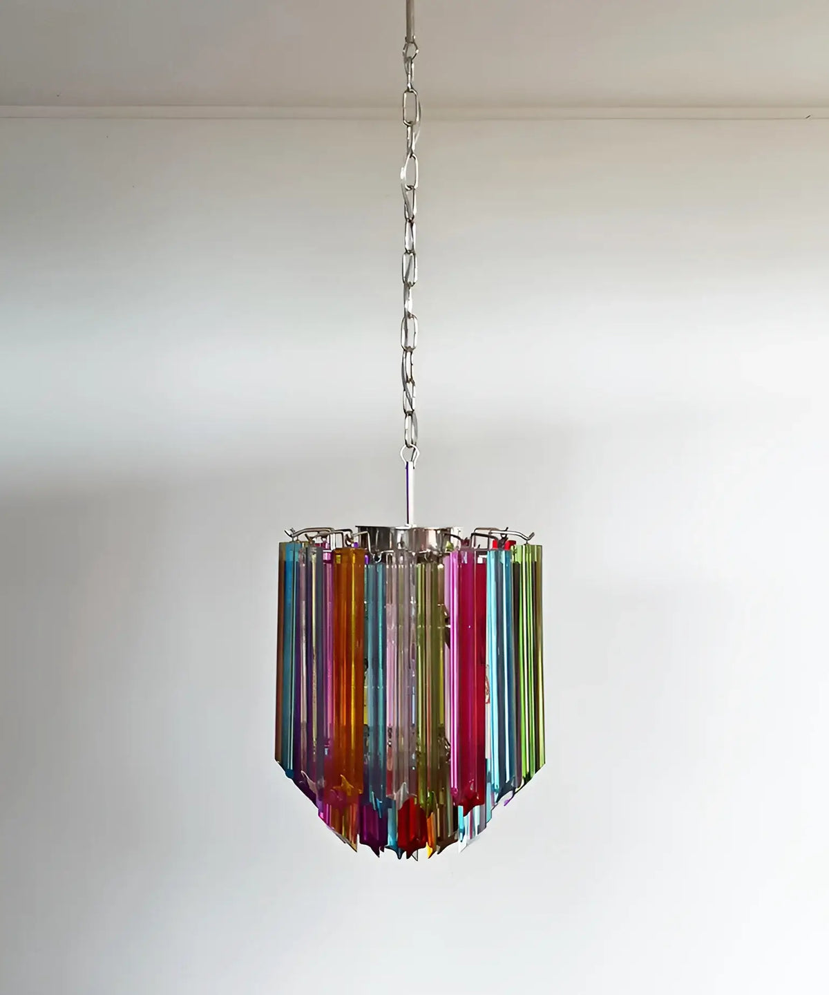 Quadriedri Murano Prisms Multicolored Chandelier - view 7