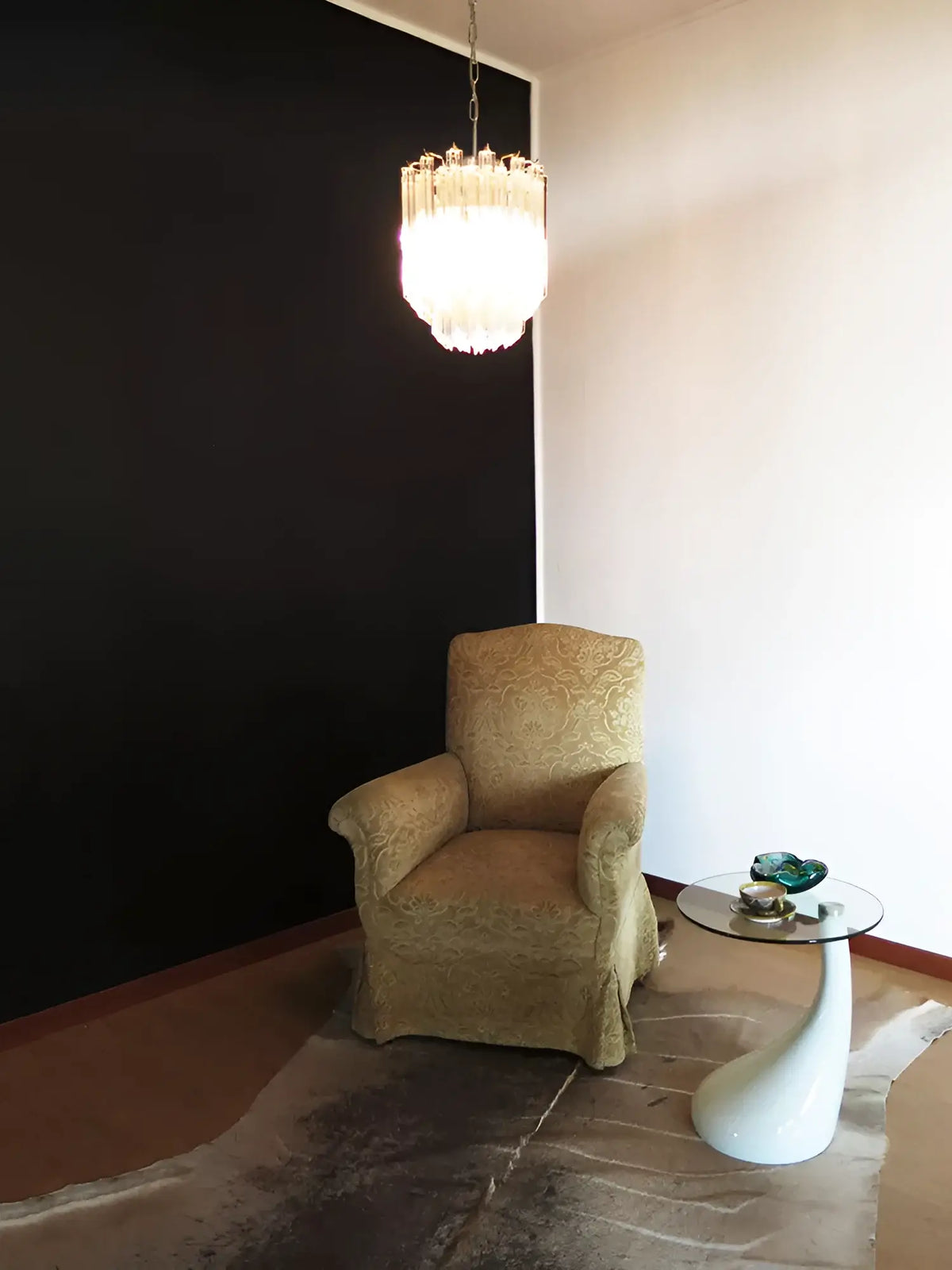 Quadriedri Murano Prisms Transparant Chandelier - view 6
