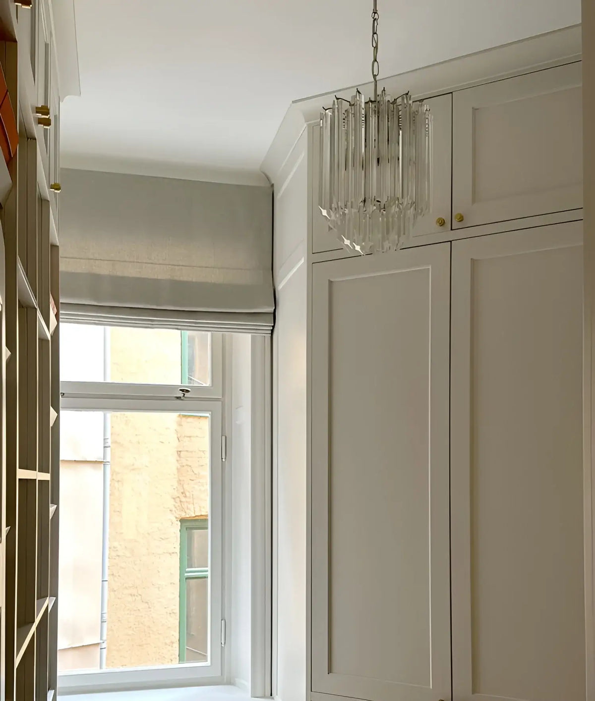 Quadriedri Murano Prisms Transparant Chandelier - view 13