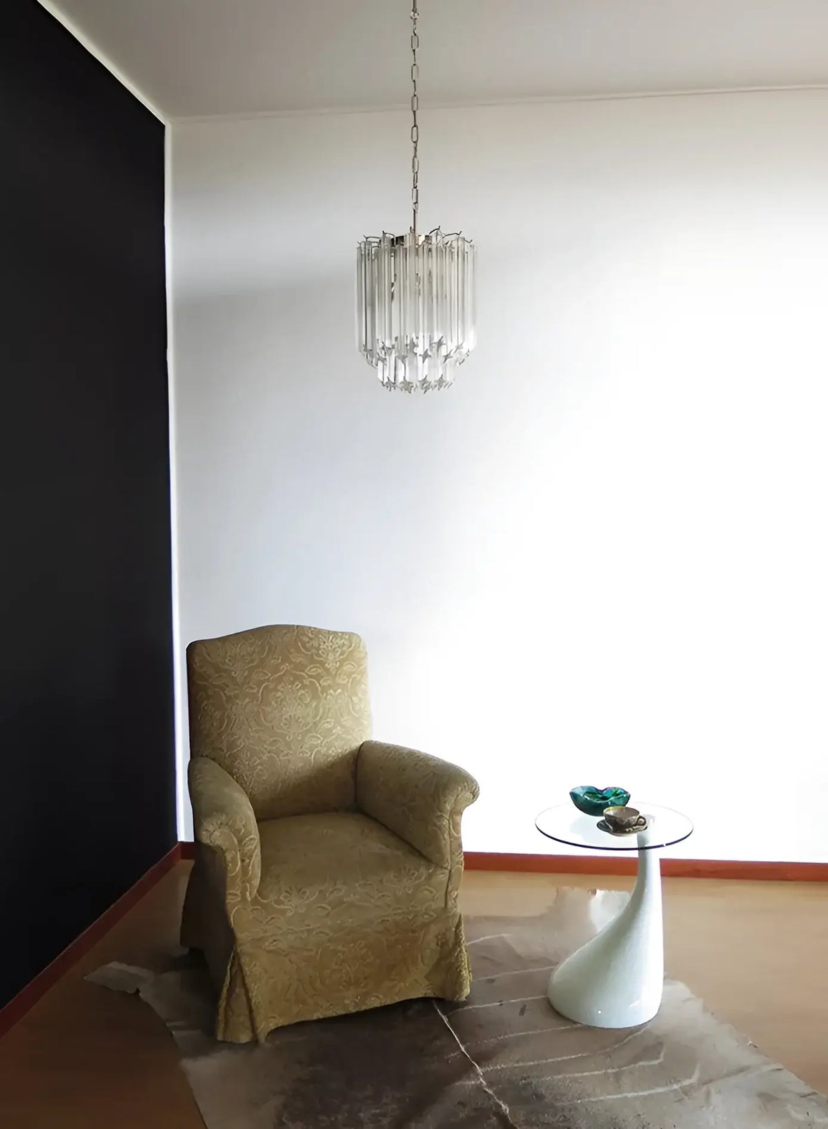 Quadriedri Murano Prisms Transparant Chandelier - view 5