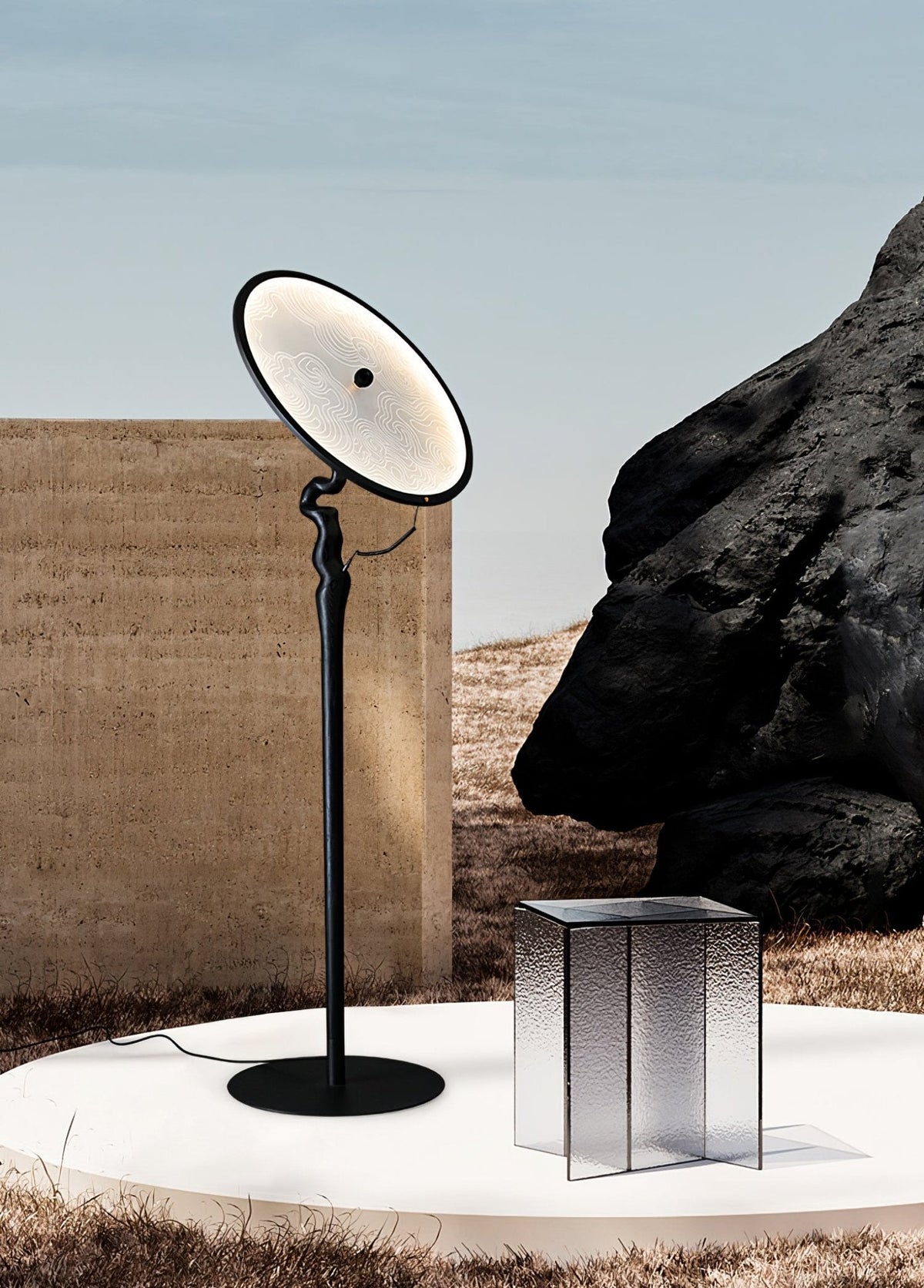 Radar Transmitter Floor Lamp - view 3