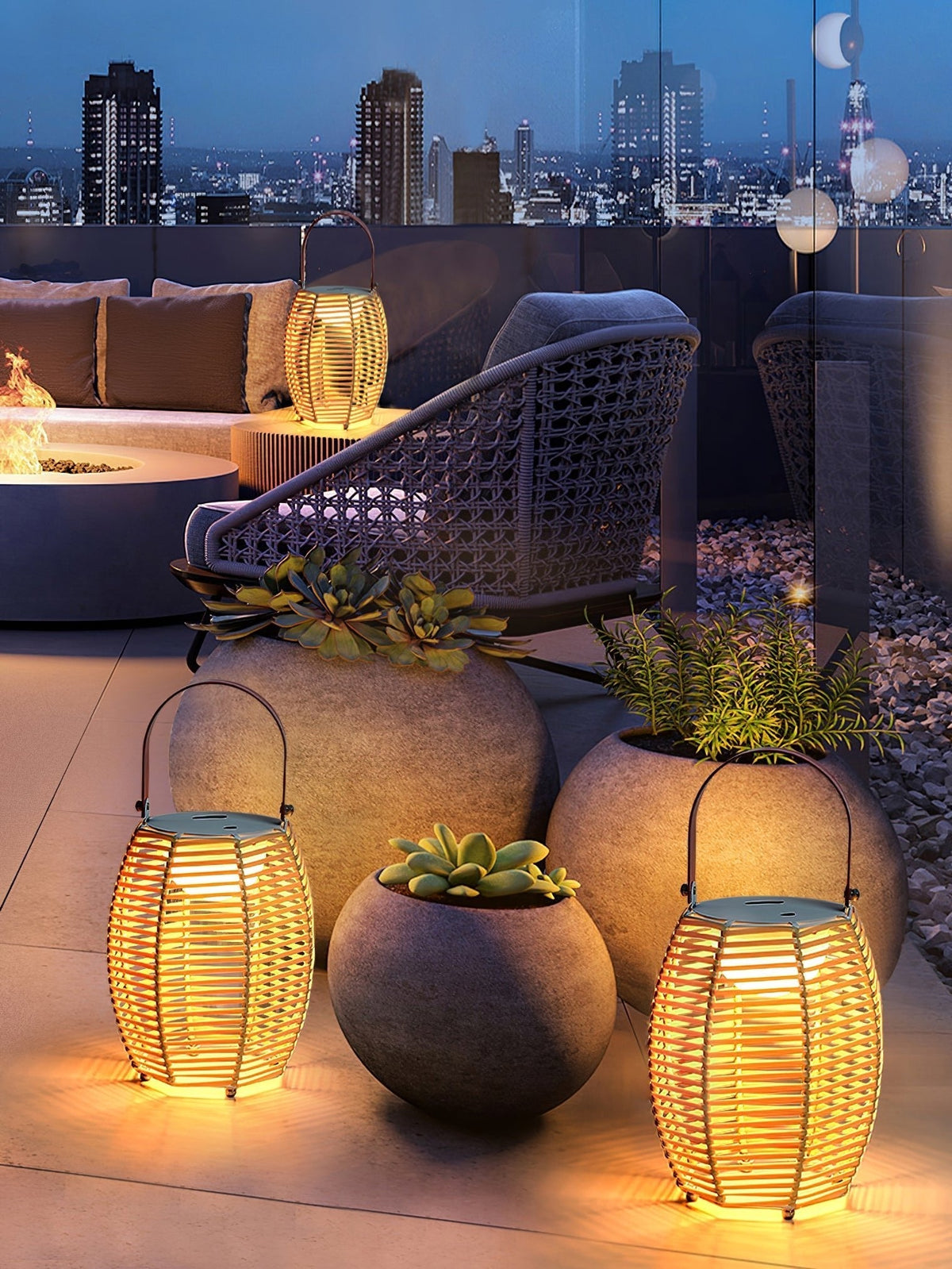 Lantern Built-in Battery Table Lamp - view 16