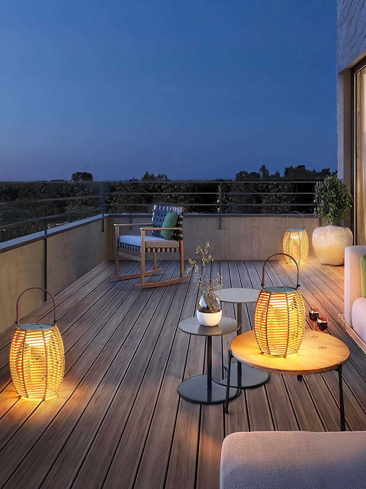 Lantern Built-in Battery Table Lamp - view 17
