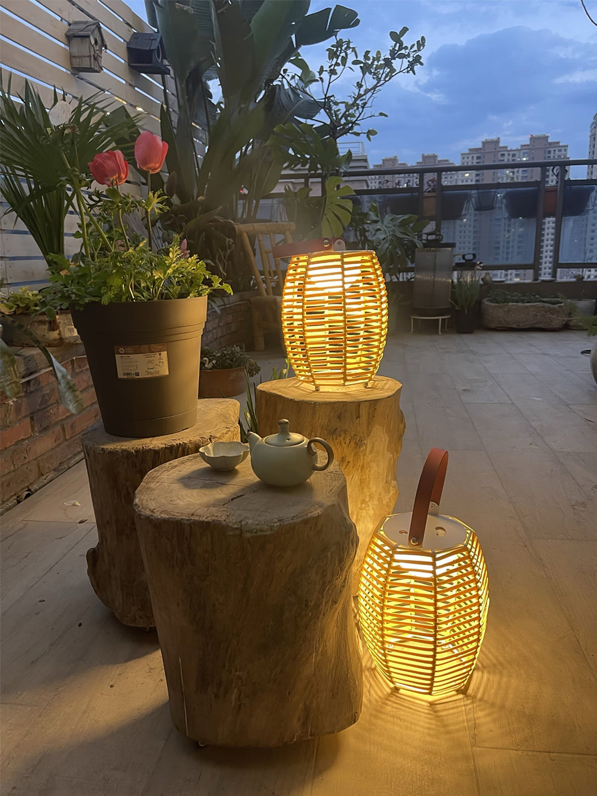 Lantern Built-in Battery Table Lamp - view 3