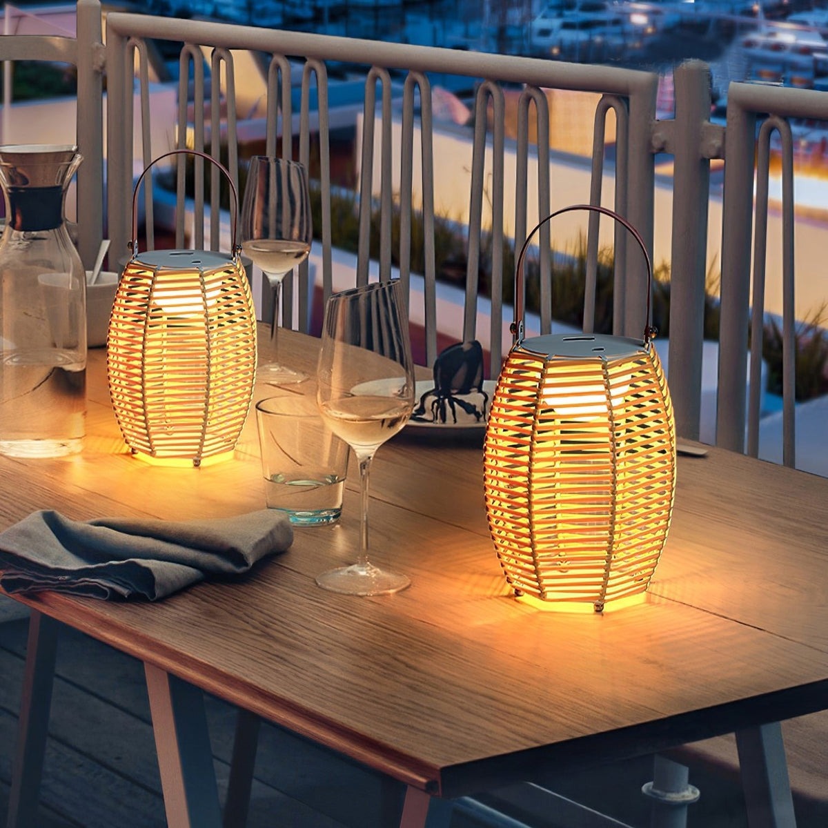 Lantern Built-in Battery Table Lamp - view 2