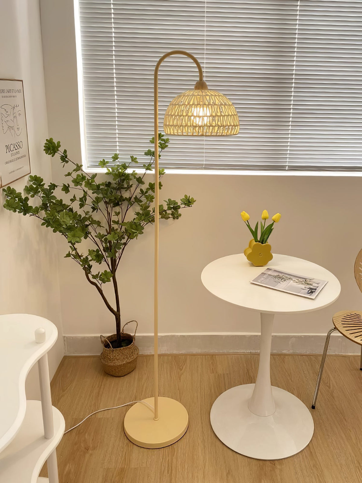 Rattan Arch Floor Lamp - view 36