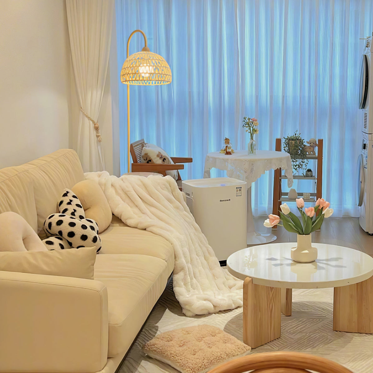 Rattan Arch Floor Lamp - view 41