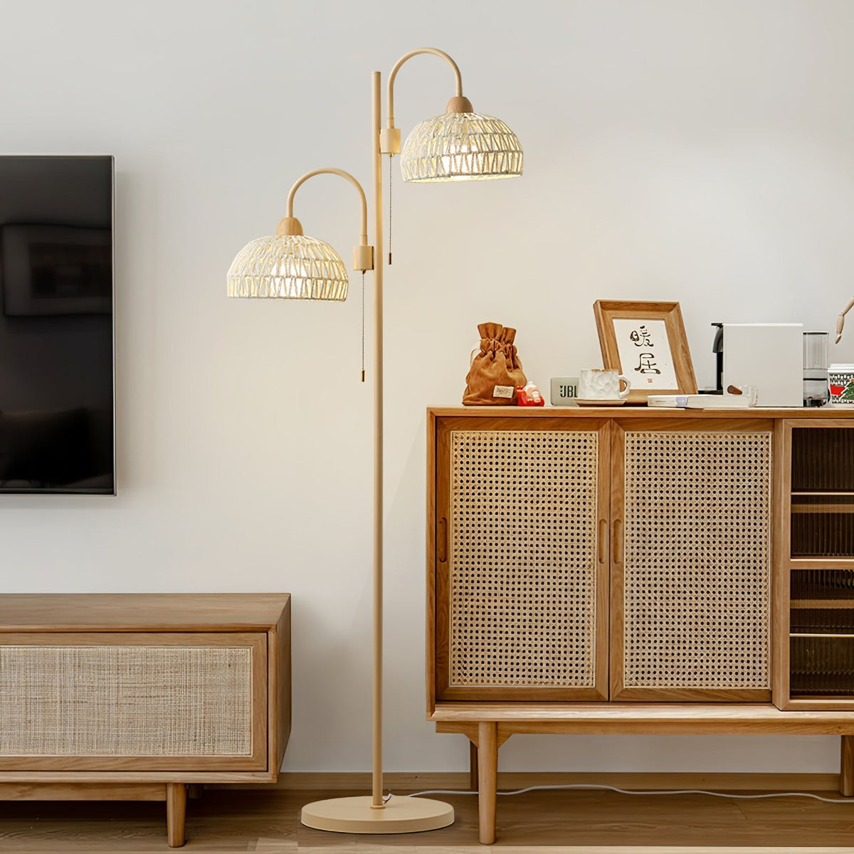 Rattan Arch Floor Lamp - view 52