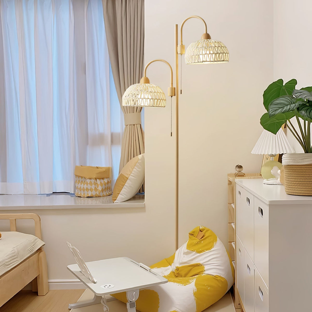 Rattan Arch Floor Lamp - view 61
