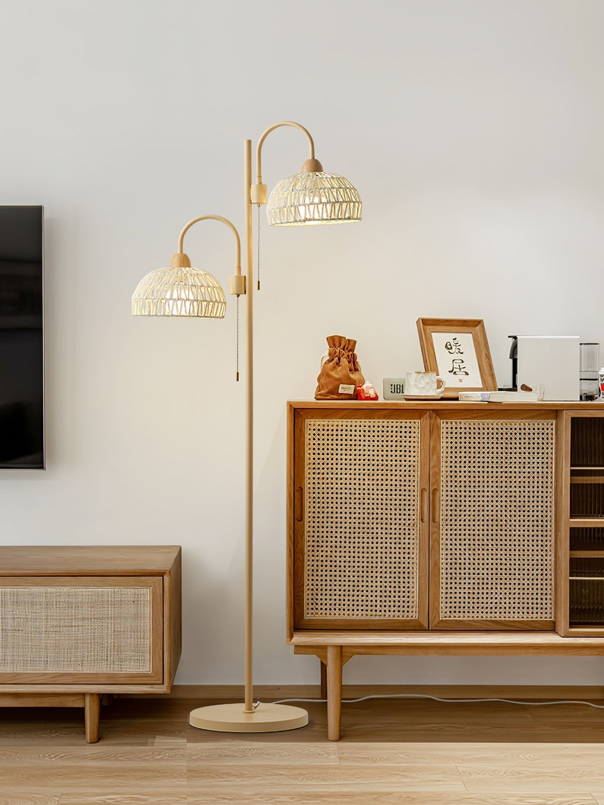 Rattan Arch Floor Lamp - view 62