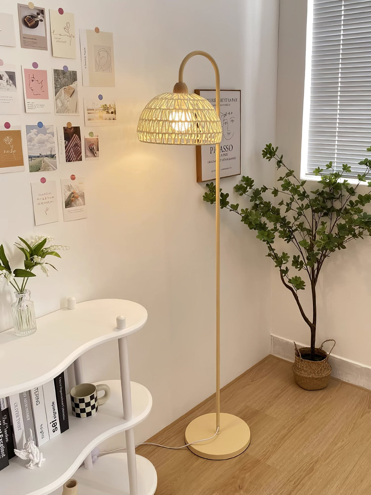 Rattan Arch Floor Lamp - view 70