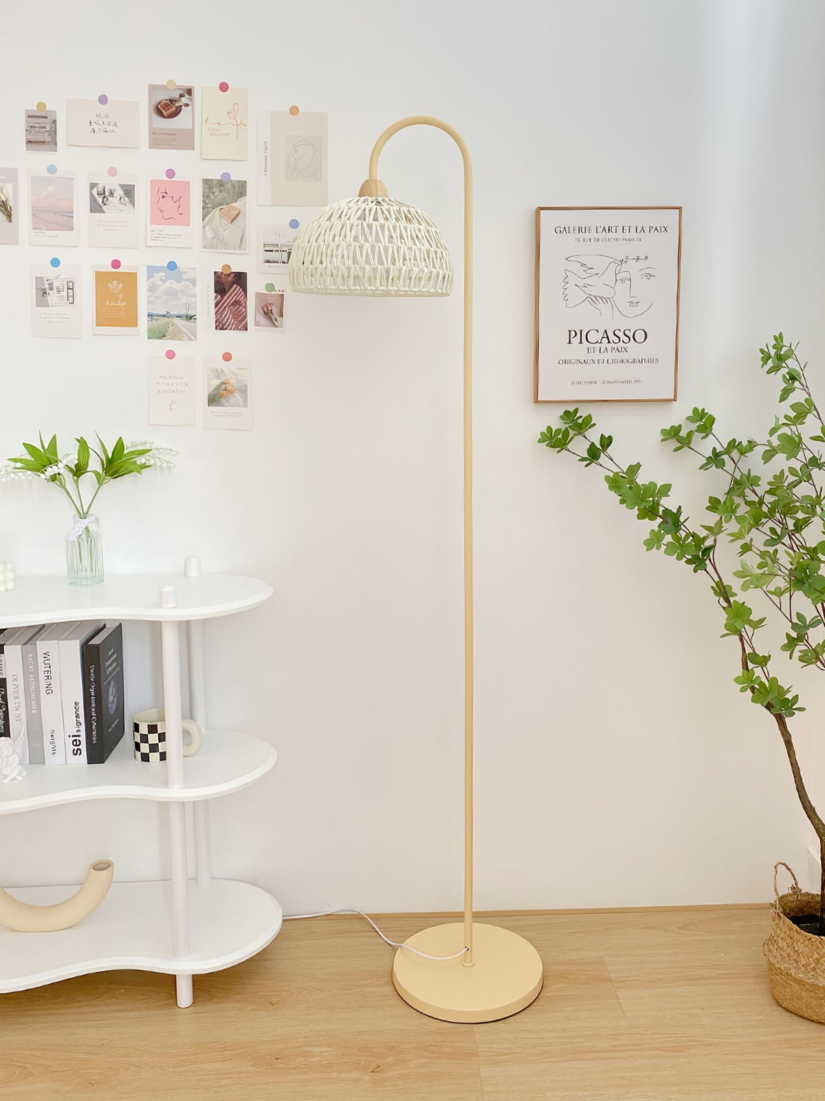 Rattan Arch Floor Lamp - view 31