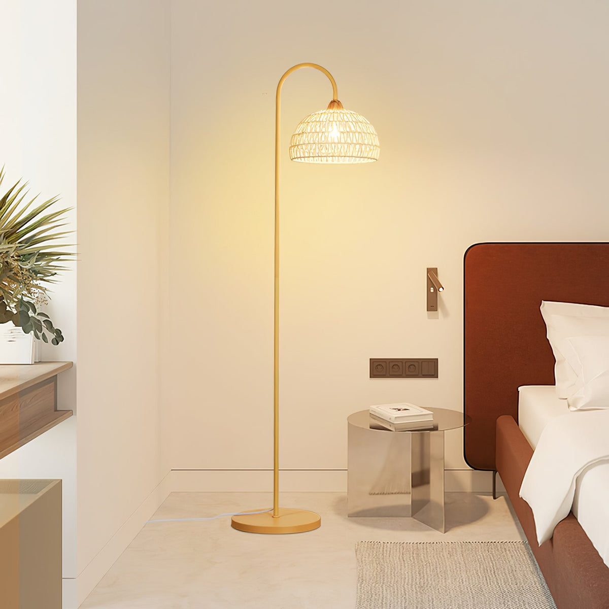 Rattan Arch Floor Lamp - view 73