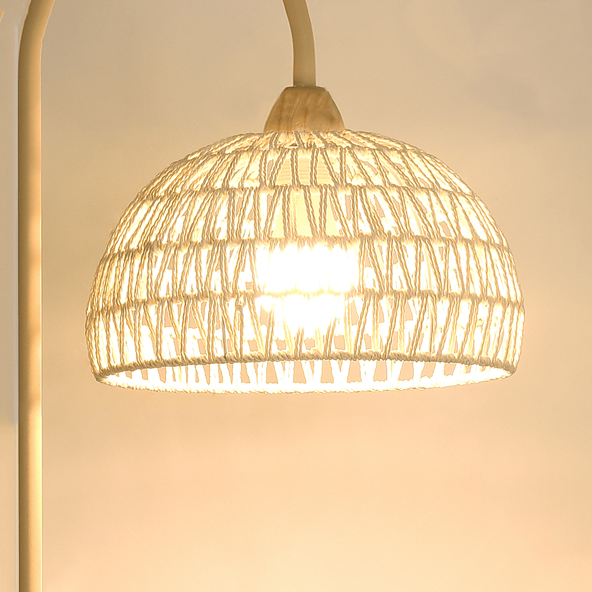 Rattan Arch Floor Lamp - view 23
