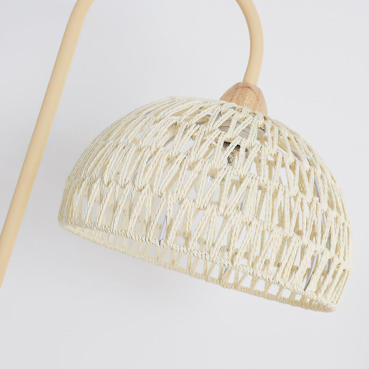 Rattan Arch Floor Lamp - view 24