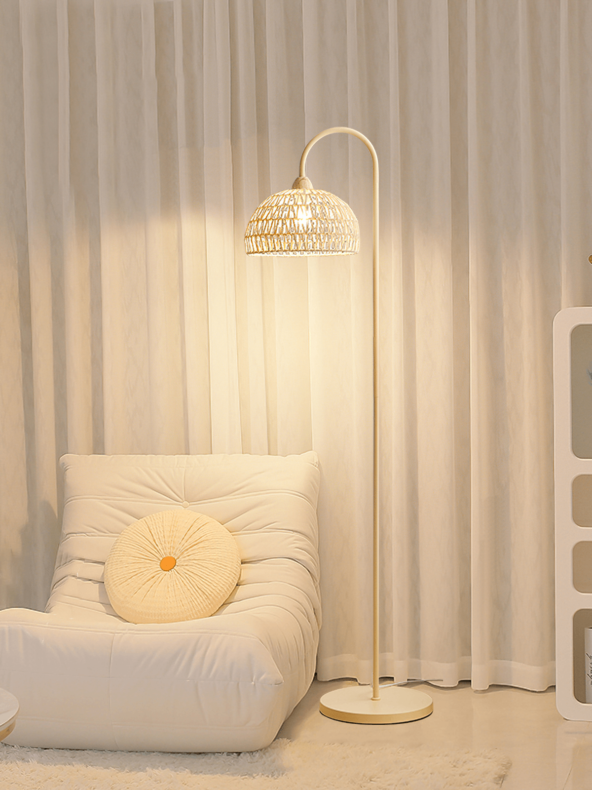 Rattan Arch Floor Lamp - view 22
