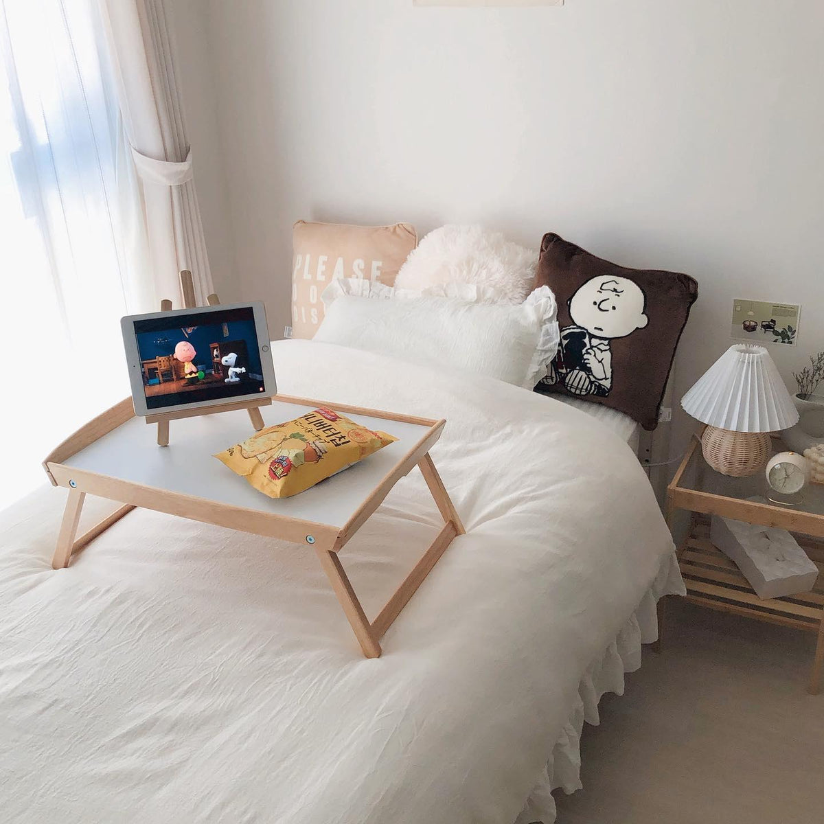 Rattan Pleated Table lamp - view 20