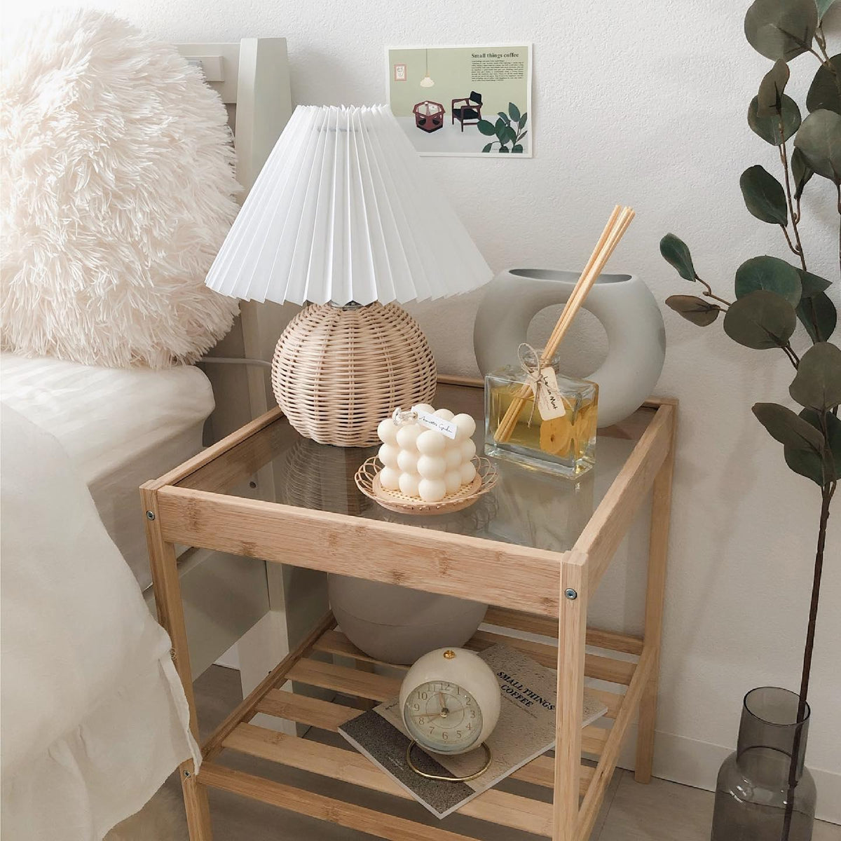 Rattan Pleated Table lamp - view 21