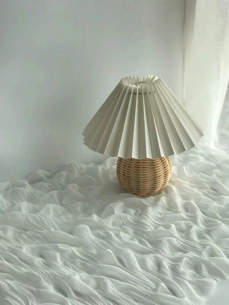 Rattan Pleated Table lamp - view 26