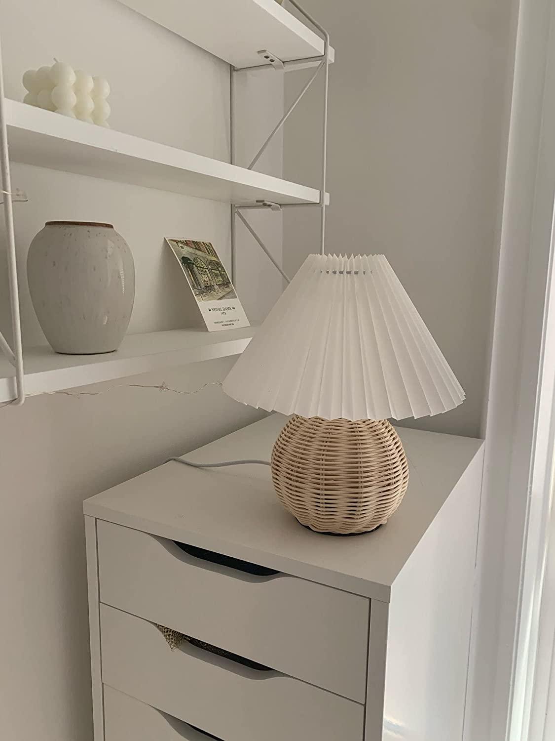 Rattan Pleated Table lamp - view 30