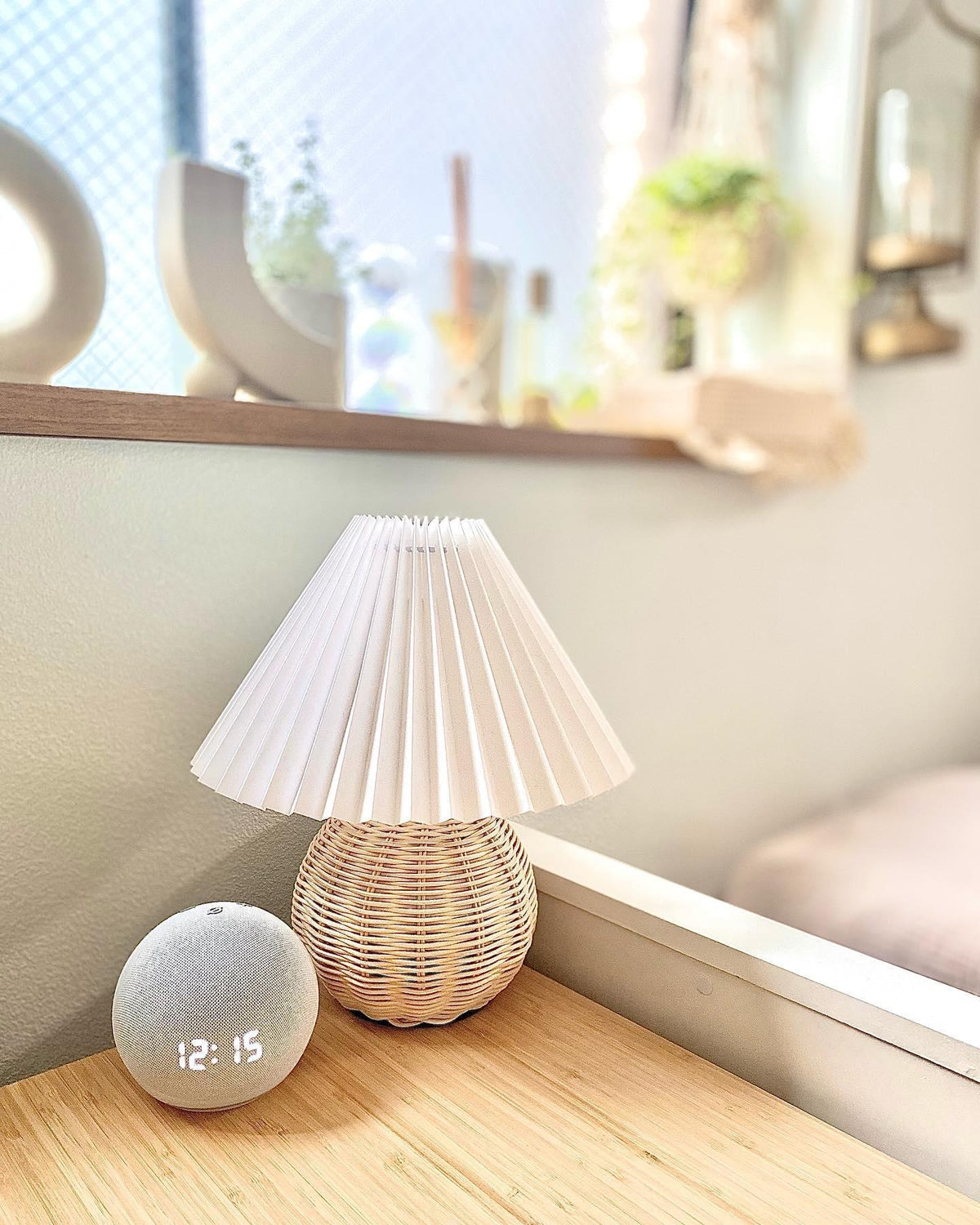 Rattan Pleated Table lamp - view 31