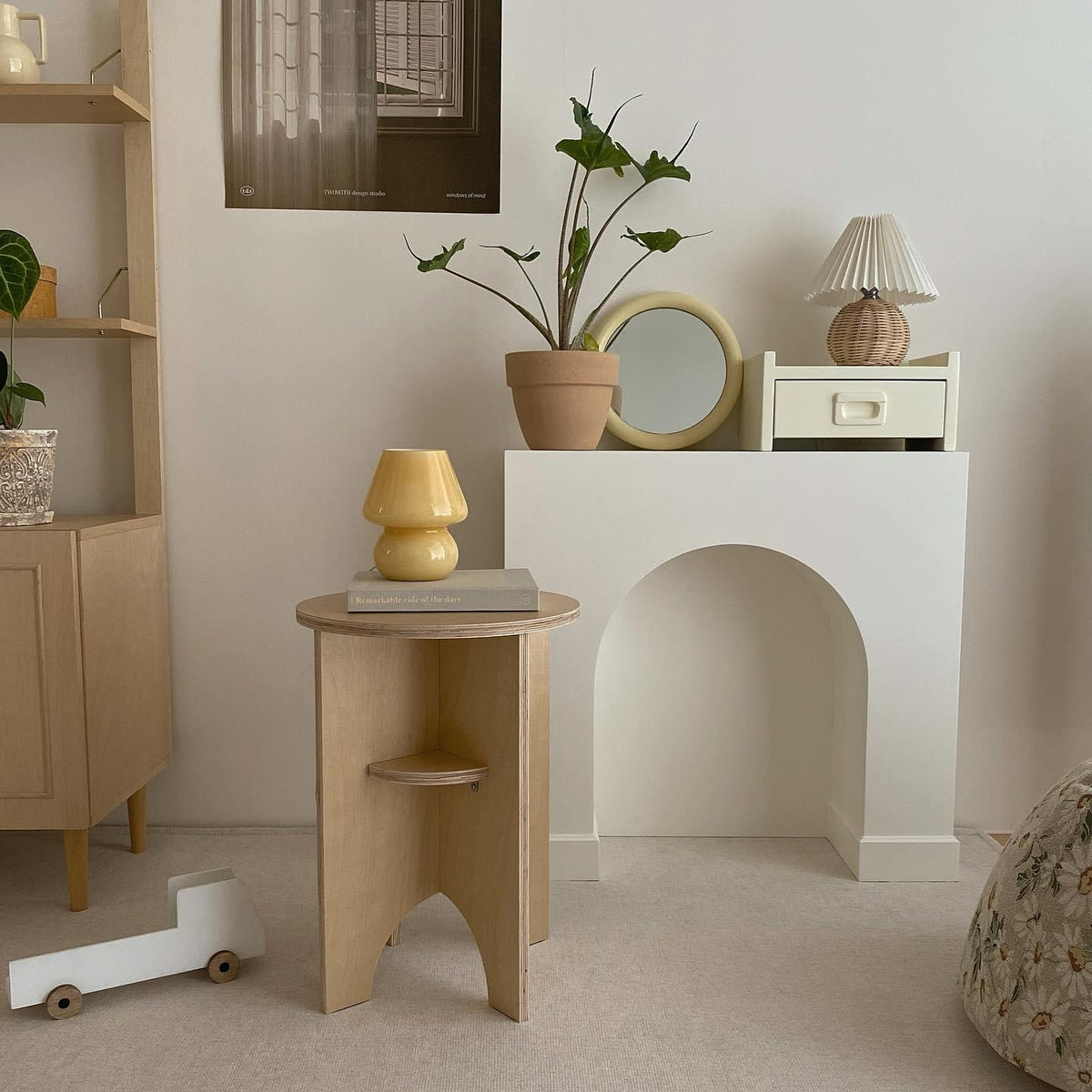 Rattan Pleated Table lamp - view 10