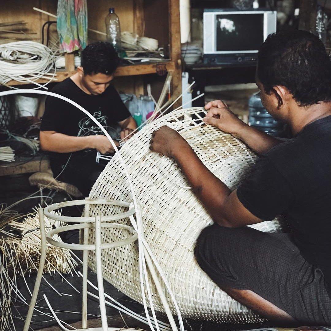 Rattan Pandent Light - view 13