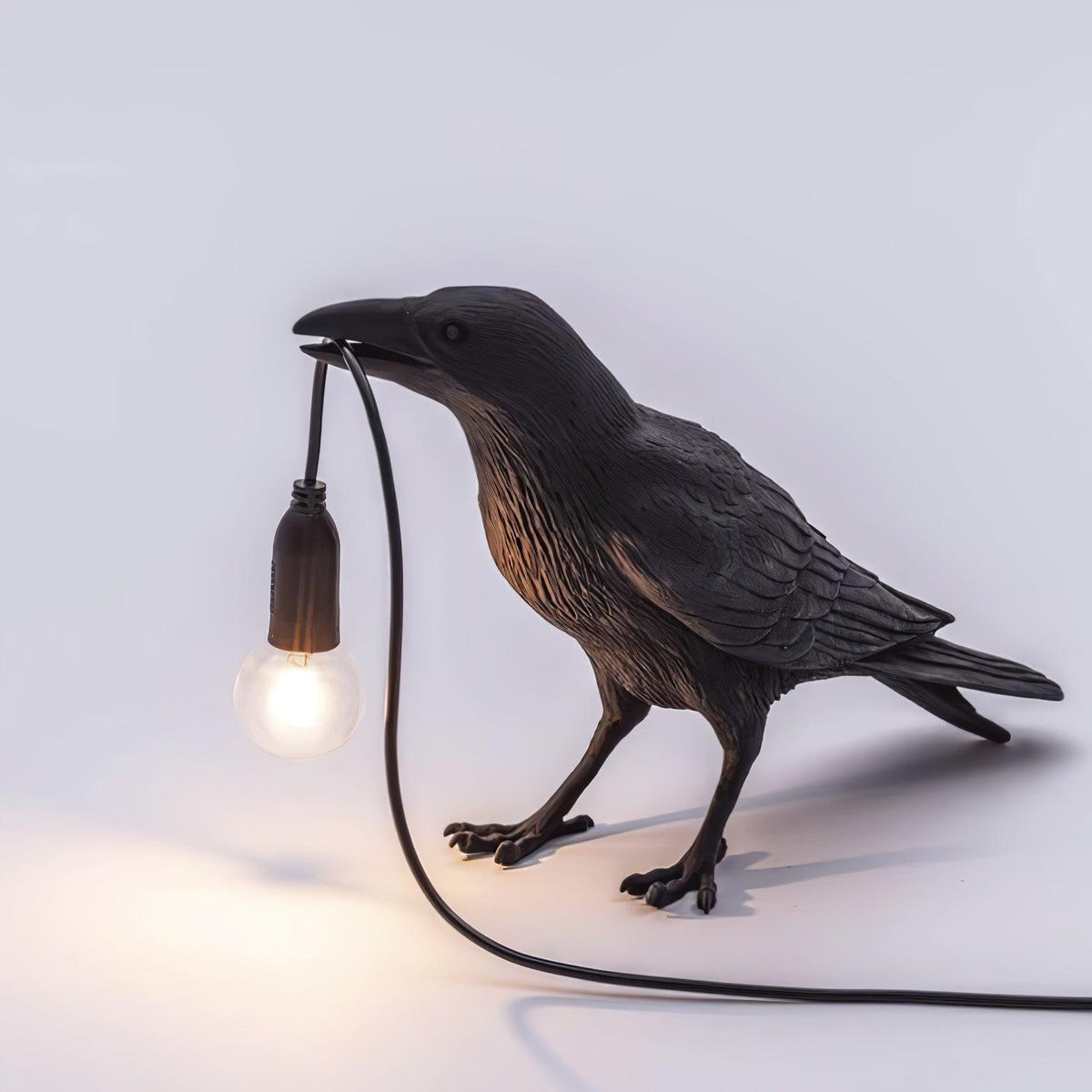 Raven Resin Table Lamp - view 12