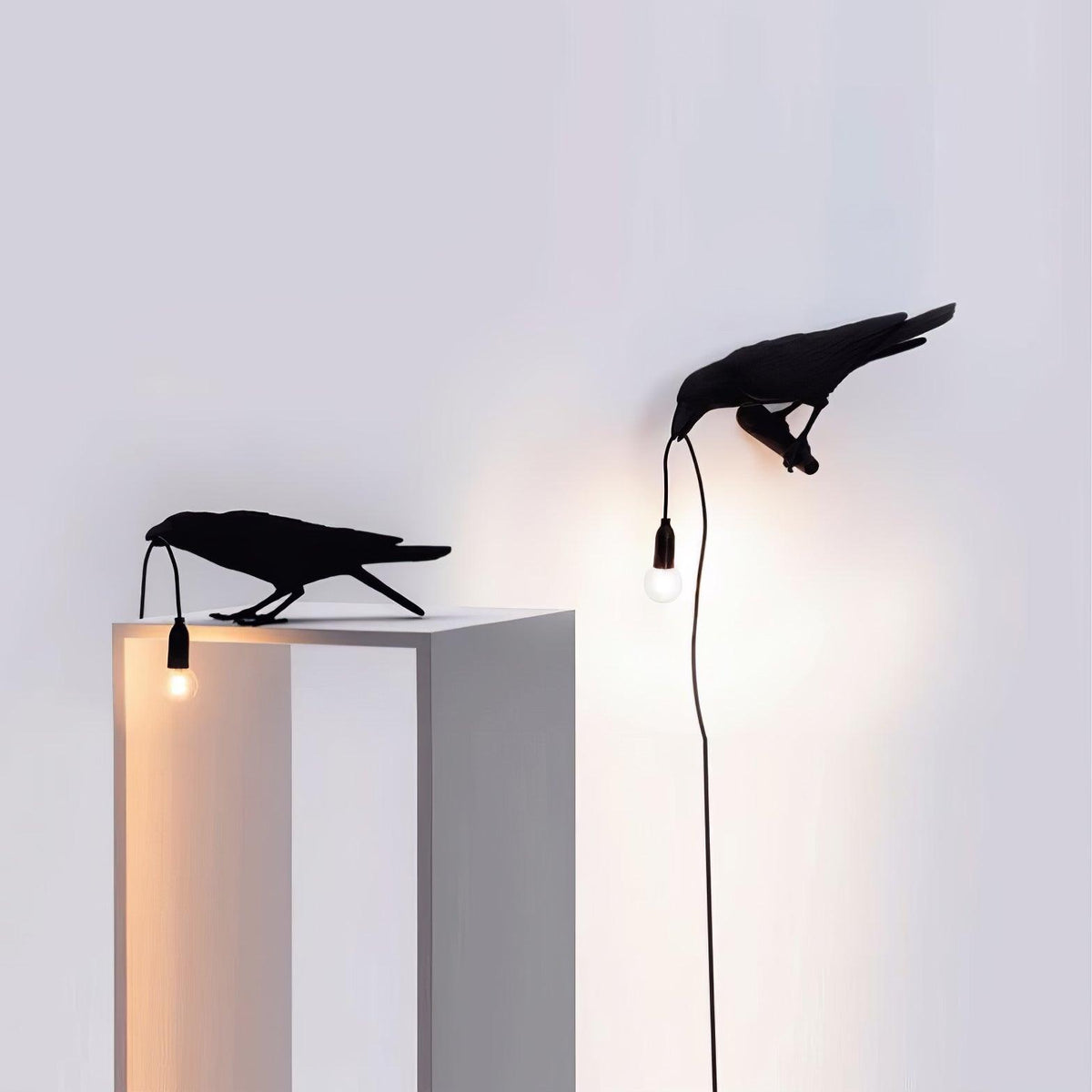 Raven Resin Table Lamp - view 16