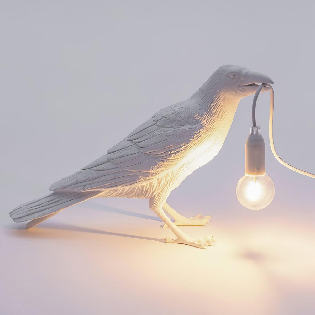 Raven Resin Table Lamp - view 4