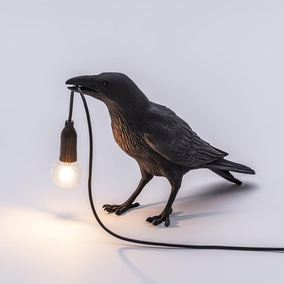 Raven Resin Table Lamp - view 5
