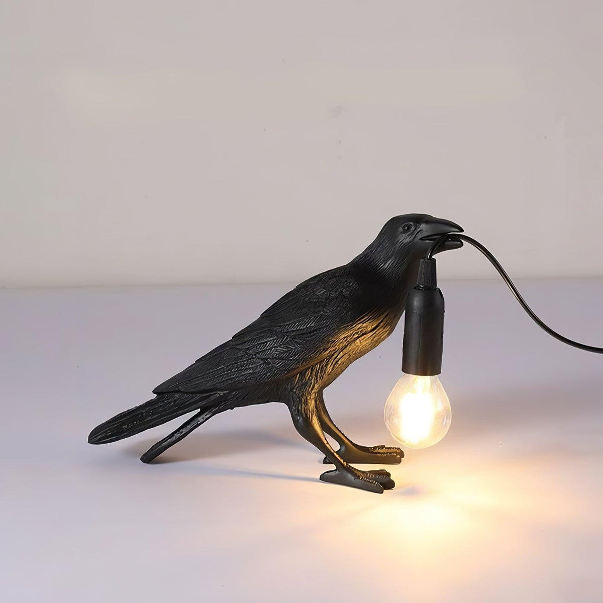 Raven Resin Table Lamp - view 18