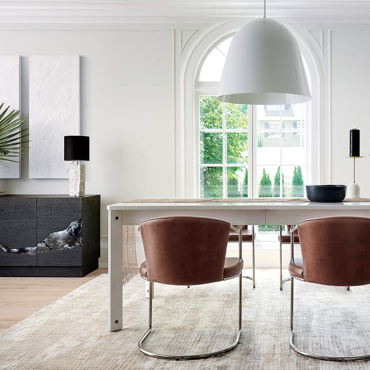 Raw Marble Table Lamp - view 6
