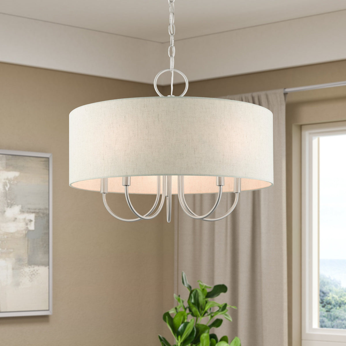 Raymond Drum Chandelier